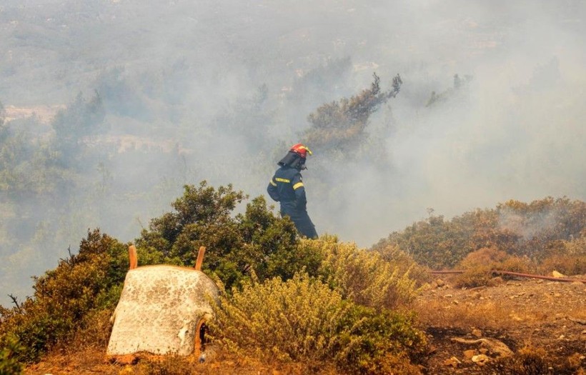 Rodos kül oldu! Orman yangını 7. gününde! 'Durum daha kötüleşebilir' - Resim: 11