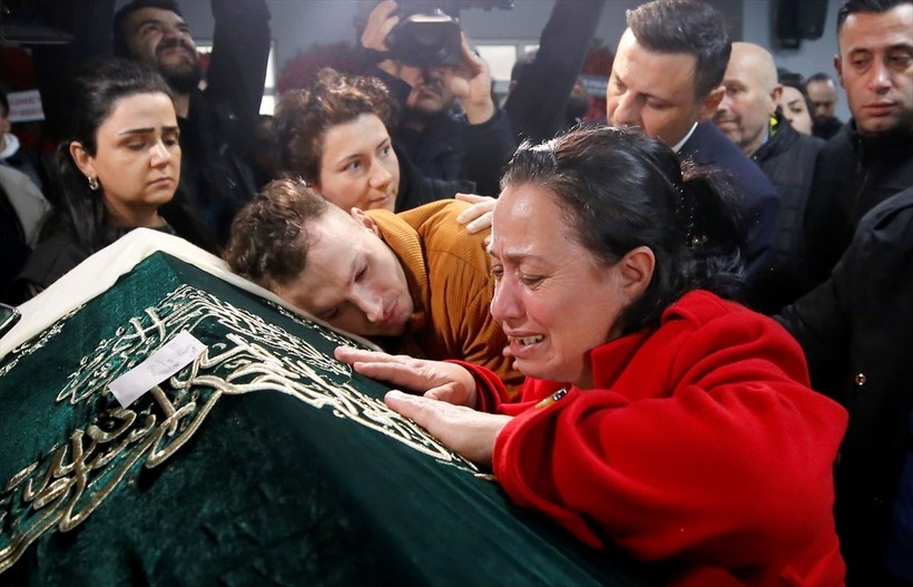 Çağlayan'daki hain saldırıda hayatını kaybeden Dilfiraz Karataş toprağa verildi - Resim: 9