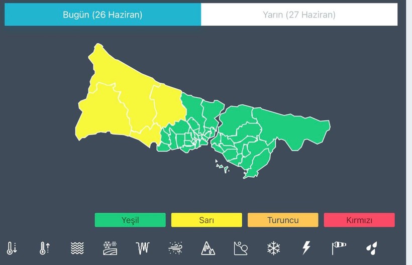 Meteoroloji ve Valilikten İstanbul'a sağanak yağmur uyarısı! Saat verildi sel uyarısı geldi - Resim: 4