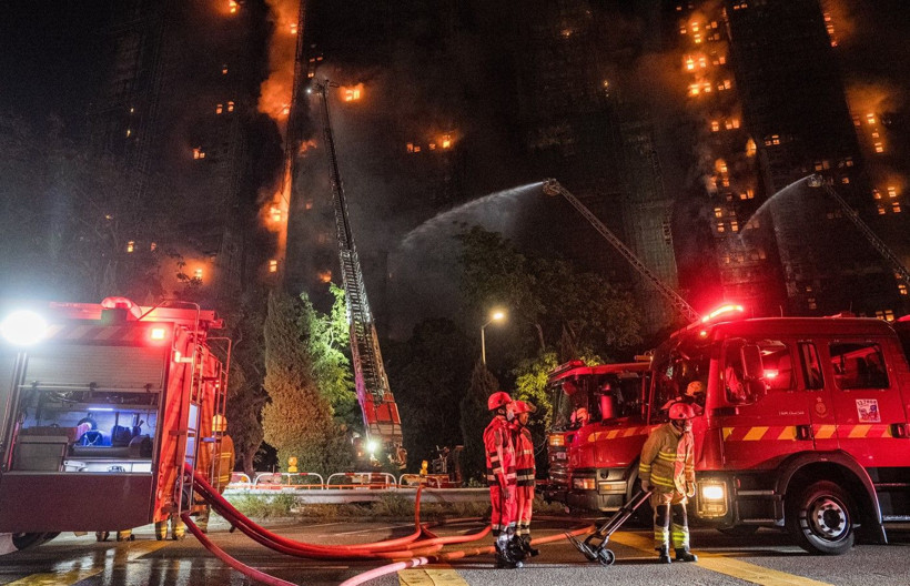 Hong Kong'daki yangın faciasında can kaybı 36'ya yükseldi - Resim: 5