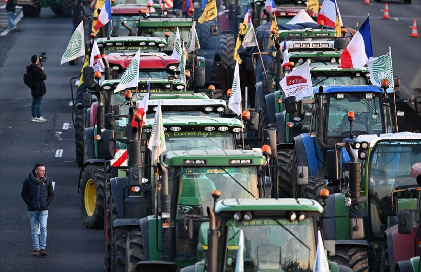 Avrupalı çiftçiler istediğini almadan pes etmiyor! Belçika'da protestolar büyüdü, yollar kapandı - Resim: 5