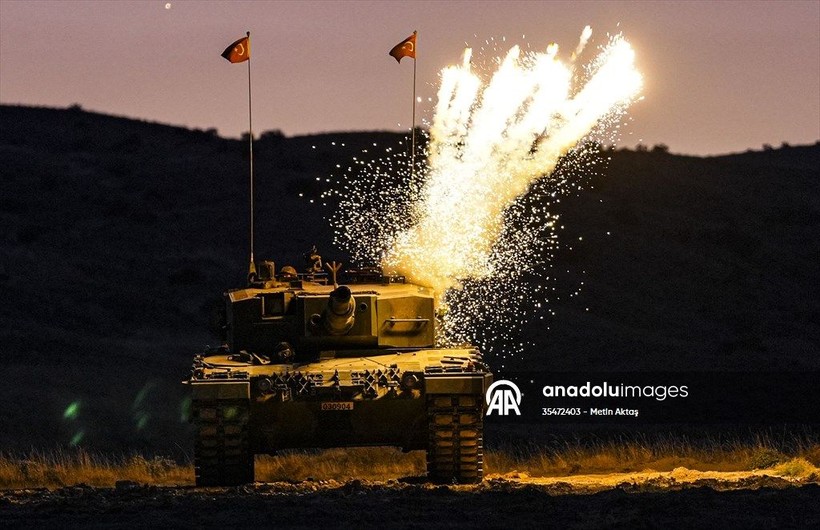 TSK'nın muharebe sahasındaki en etkin kara silahlarından olan tank birlikleri göreve hazır - Resim: 66