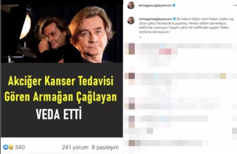 Kansere yakalanan Armağan Çağlayan öldüğüyle ilgili çıkan yalan haberlere isyan etti: Ağlayarak arıyorlar - Resim: 6