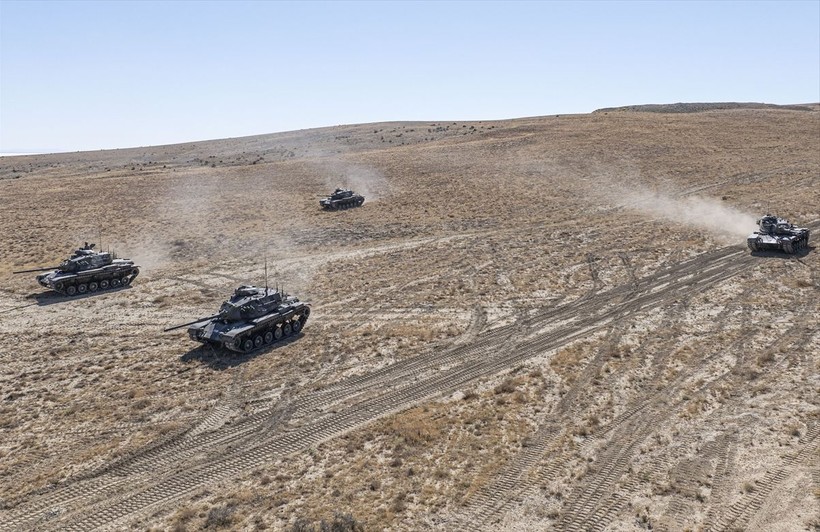 TSK'nın muharebe sahasındaki en etkin kara silahlarından olan tank birlikleri göreve hazır - Resim: 41