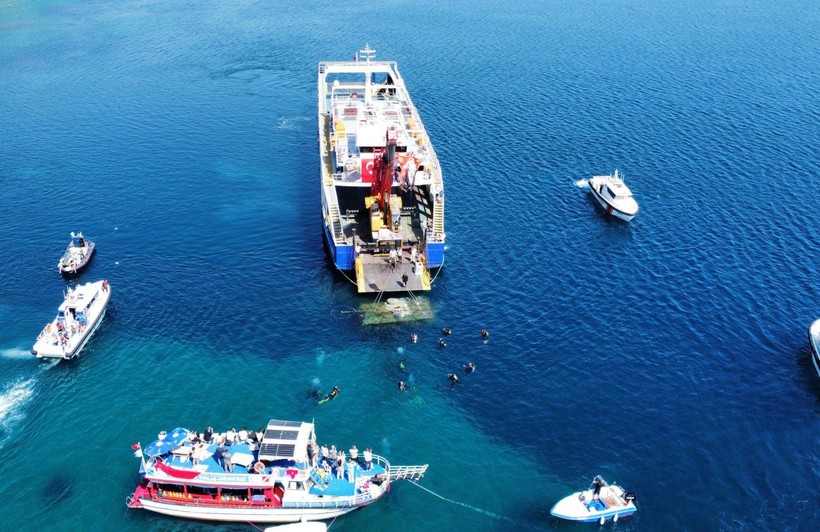 Saros Körfezi'ne tank batırıldı - Resim: 9