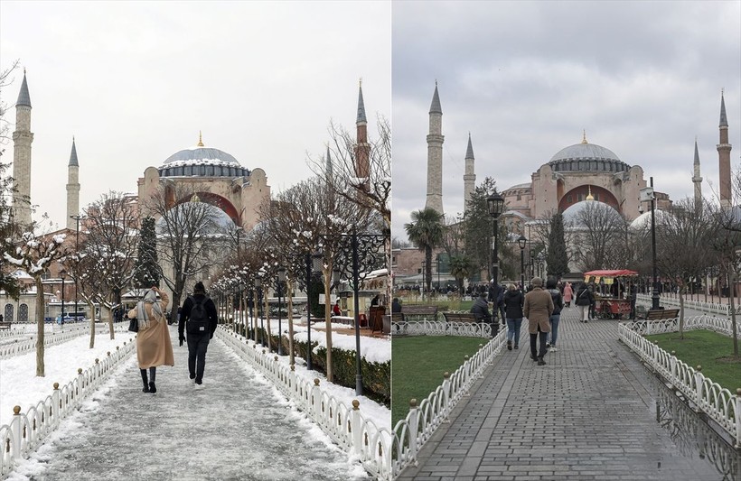 Türkiye'deki kuraklık korkutuyor! 2022 yılında okullar tatil edilmiş yollar kapanmıştı: Aynı İstanbul bu sene bahar bahçe oldu - Resim: 10