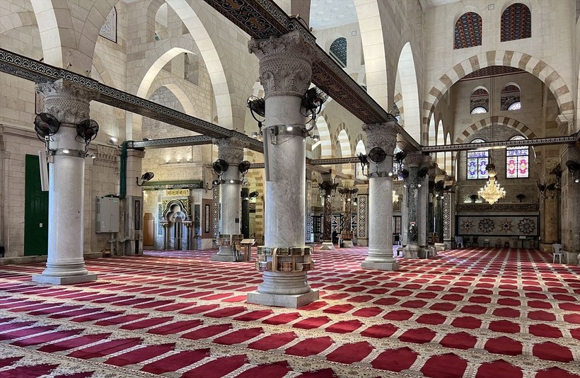 Kudüs'te 9. Cuma! İsrail kısıtlamaları devam ediyor - Resim: 7