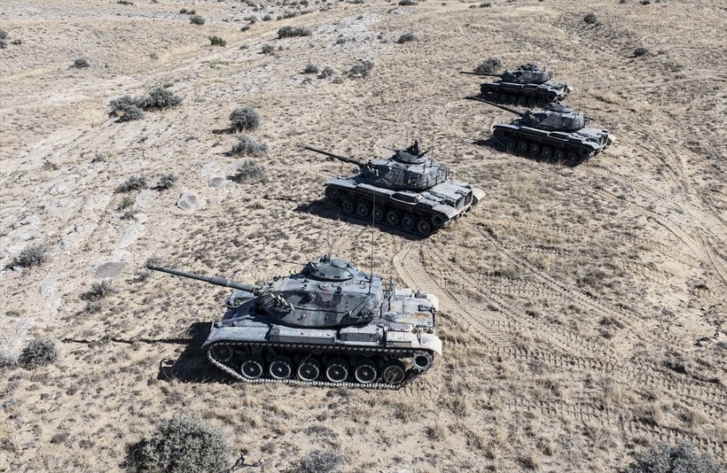 TSK'nın muharebe sahasındaki en etkin kara silahlarından olan tank birlikleri göreve hazır - Resim: 8