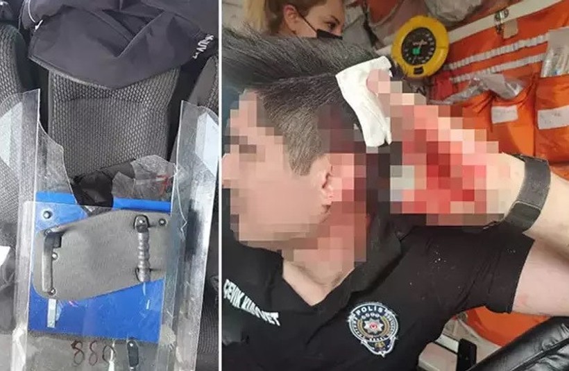 Ankara'da denetim yapmak isteyen polise saldıran kurban satıcıları gözaltına alındı - Resim : 1