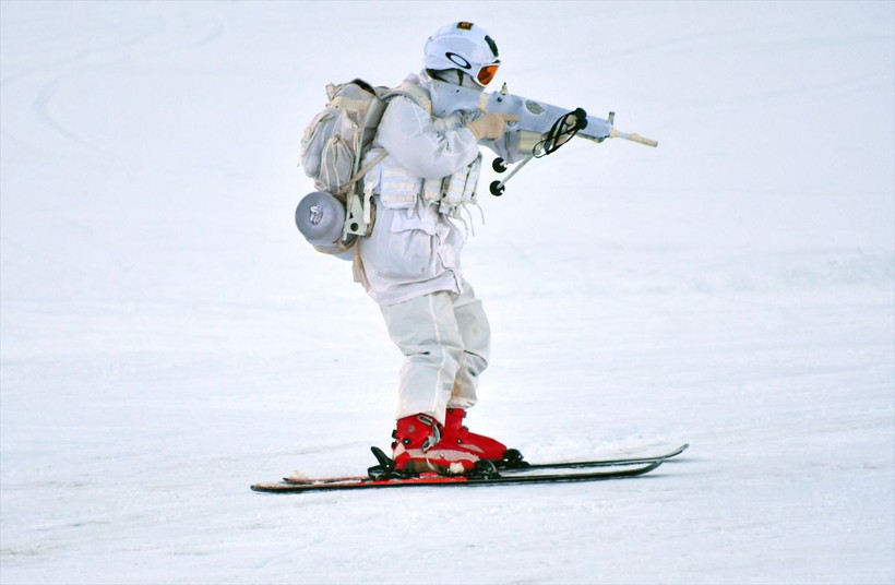 Komandoların Kars'ın karlı dağlarında zorlu eğitimi❄️⛷️🗻 - Resim: 31