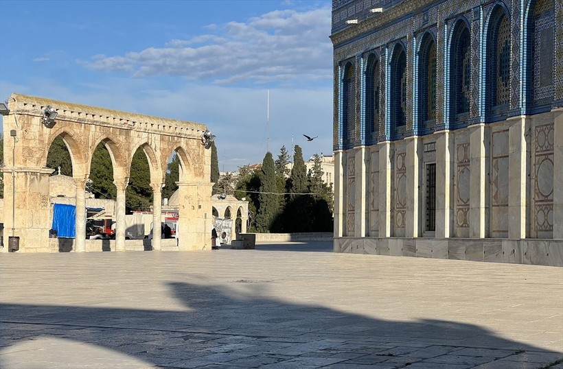 Kudüs'te 9. Cuma! İsrail kısıtlamaları devam ediyor - Resim: 21