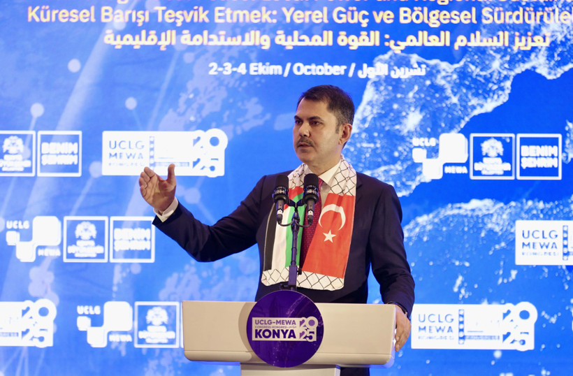 Bakan Murat Kurum: “İyilik kazanacak, insanlık kazanacak, Filistin kazanacak” - Resim : 1