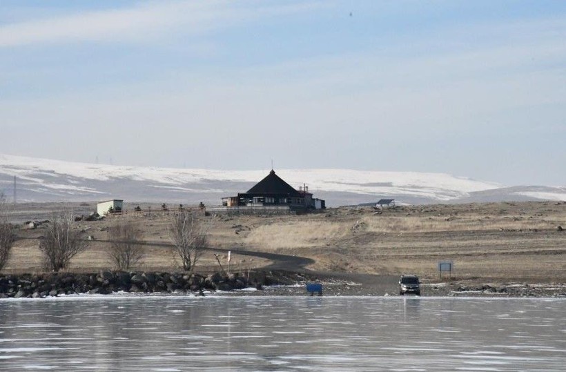 Ardahan'da eski 20 derecede Eskimo usulü balık avı! - Resim: 6