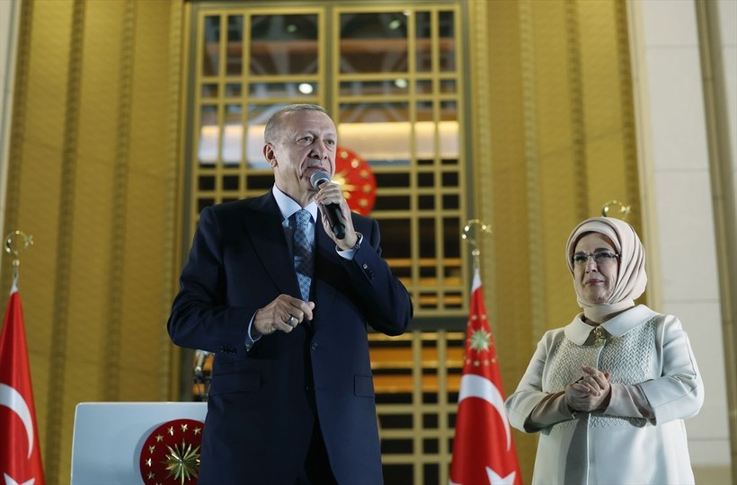 Ezber bozulmadı! Cumhurbaşkanı Recep Tayyip Erdoğan yüzbinlere balkon konuşmasını Külliye'den yaptı - Resim: 39