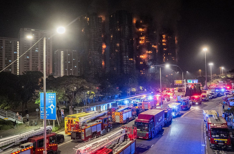 Hong Kong'daki yangın faciasında can kaybı 36'ya yükseldi - Resim: 8