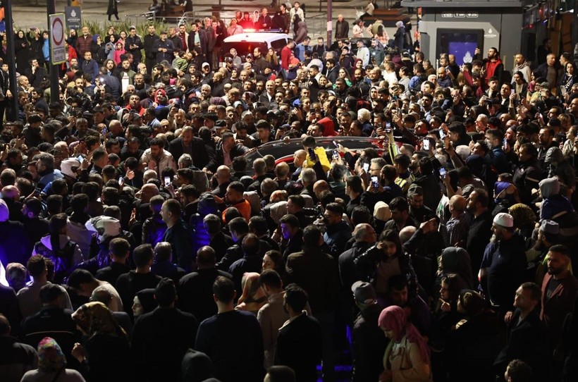 Bağcılar'da taksiciler, Togg konvoyu oluşturdu - Resim: 10