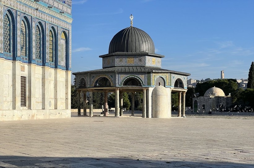 Kudüs'te 9. Cuma! İsrail kısıtlamaları devam ediyor - Resim: 4