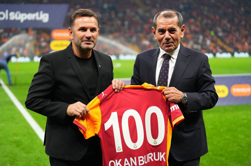 Okan Buruk'a 100. galibiyet plaketi verildi - Resim: 4