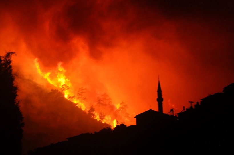 İzmir Ödemiş'te orman yangını çıktı - Resim: 3
