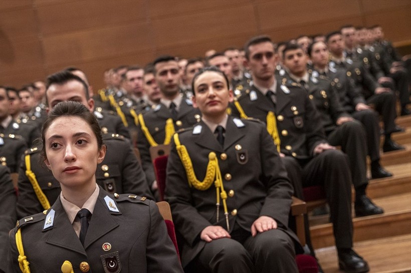 Atatürk'ün Kara Harp Okulu'na girişinin 124. yıl dönümü törenle kutlandı - Resim: 13