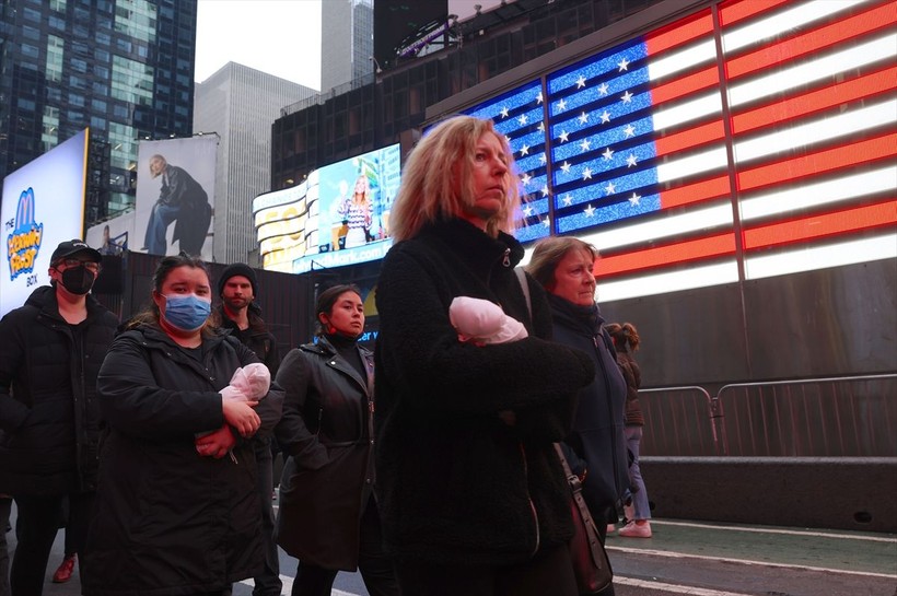 New York Gazze'de ölen binlerce bebek ve çocuk için sessiz yürüyüş yaptı - Resim: 11