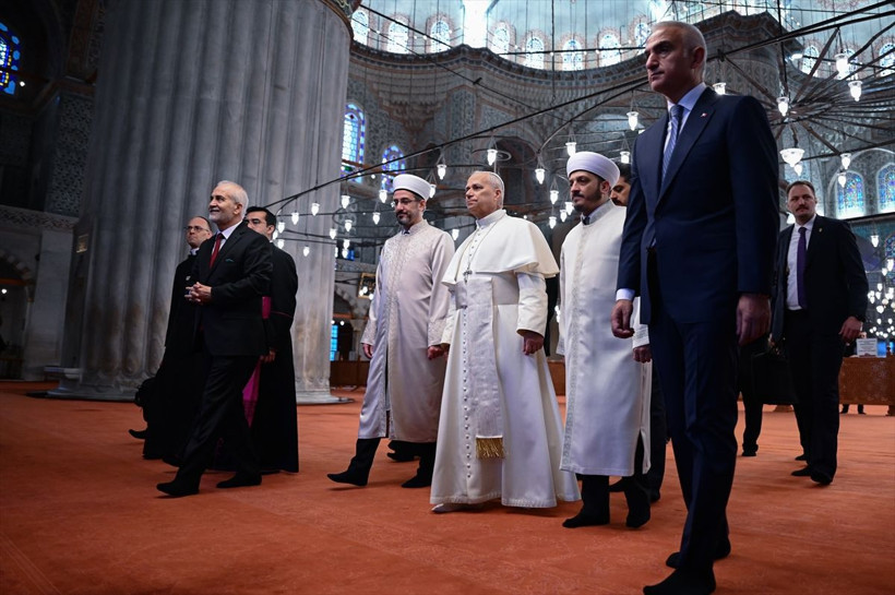 Tarihi ziyaret: Papa 14. Leo İstanbul’da ilk durağını Sultanahmet’te verdi - Resim: 3