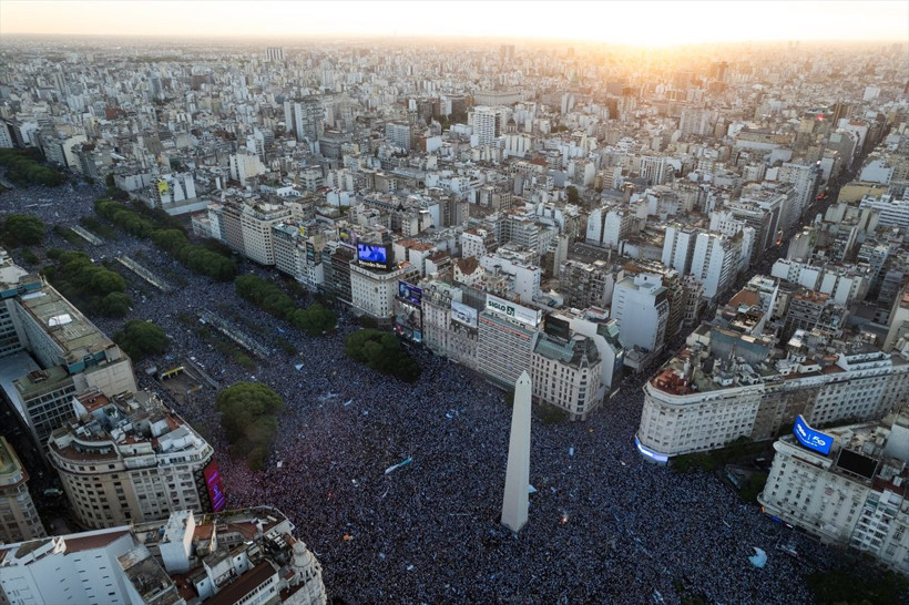 Arjantin'in başkenti Buenos Aires'te Dünya Kupası şampiyonluğu sonrası ikonik fotoğraflar - Resim: 5