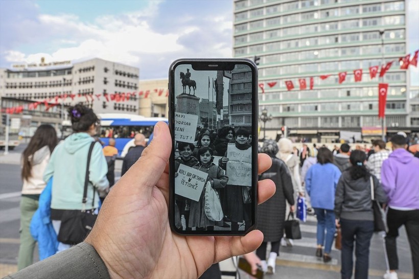 Cumhuriyet'in 100. yılına özel Başkent'in eski ve yeni hali... - Resim: 2