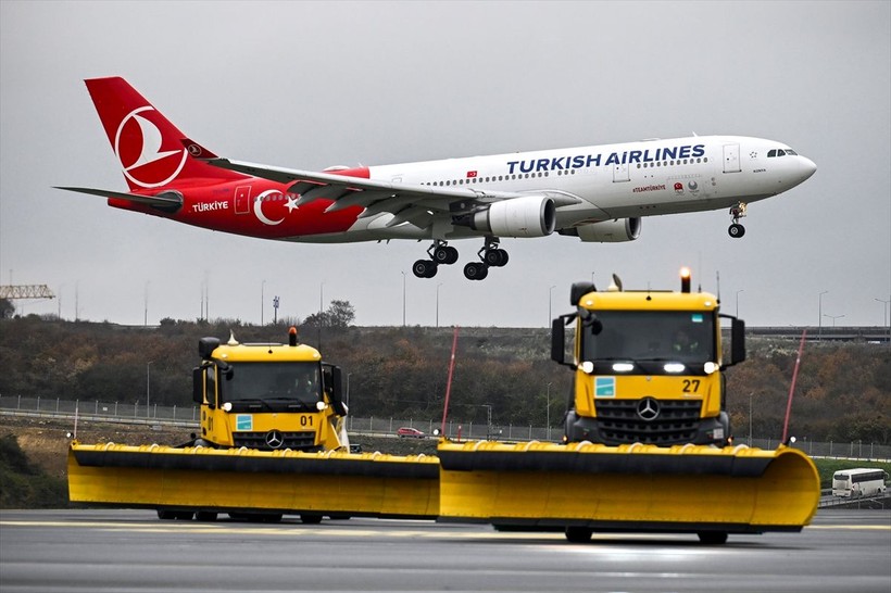 İstanbul Havalimanı'nda kış hazırlıkları tamamlandı! Yolcuların rahat ve güvenli yolculuğu sağlandı - Resim: 1