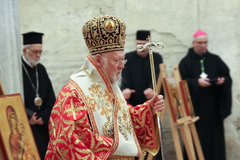 Antalya'da 'Noel Baba' için Kilise'de ayin düzenlendi - Resim: 15