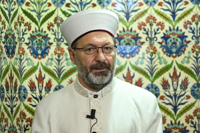 Diyanet İşleri Başkanı Ali Erbaş Hz. Yuşa Camii'nde 'Filistin'e dua' buluşmasına katıldı - Resim: 6