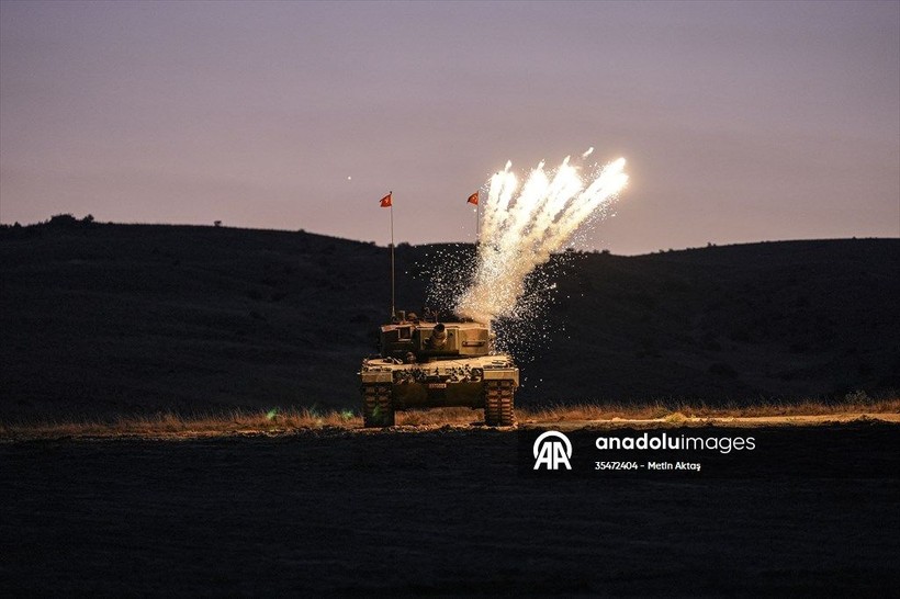 TSK'nın muharebe sahasındaki en etkin kara silahlarından olan tank birlikleri göreve hazır - Resim: 65