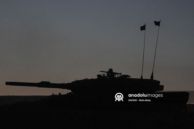 TSK'nın muharebe sahasındaki en etkin kara silahlarından olan tank birlikleri göreve hazır - Resim: 64