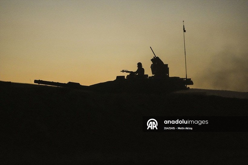 TSK'nın muharebe sahasındaki en etkin kara silahlarından olan tank birlikleri göreve hazır - Resim: 62