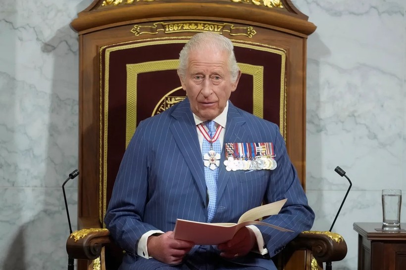 İngiltere Kralı Charles, Kanada'da taht konuşması yaptı - Resim : 1