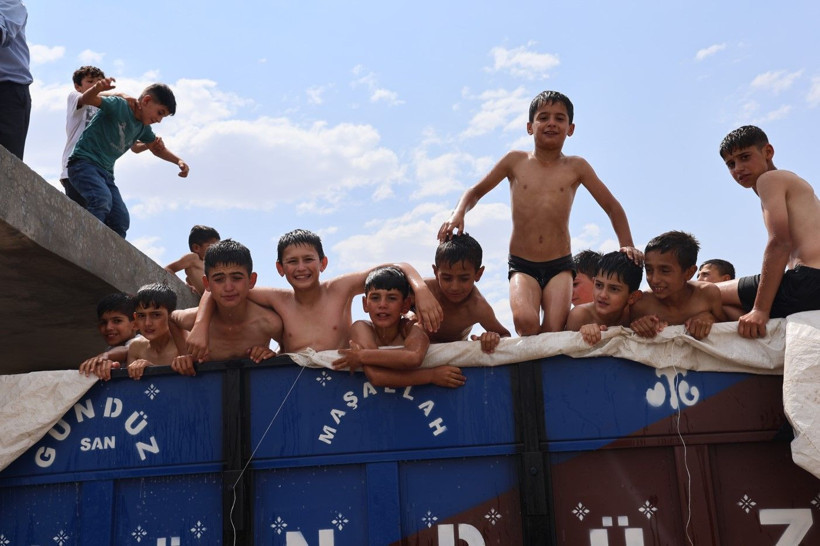 Havuz yoksa römork var: Diyarbakır'da yaz neşesi kendi imkanlarıyla geldi - Resim: 7