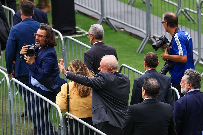 FIFA Başkanı Infantino Pele'nin cenazesinde selfie yaptı - Resim: 4