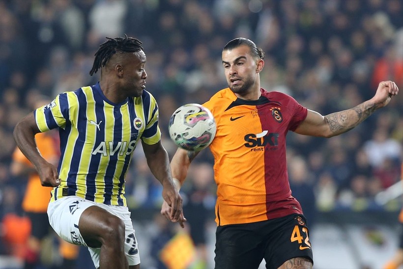 Galatasaray, Fenerbahçe'yi Kadıköy'de 3-0 yendi! İşte derbi maçtan özel kareler - Resim: 58
