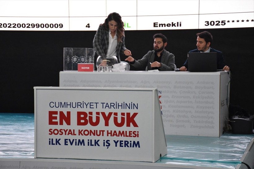 Çevre, Şehircilik ve İklim Değişikliği Bakanlığı tarafından Eskişehir'de inşa edilecek 511 konut çekilen kura ile hak sahiplerini buldu - Resim: 1