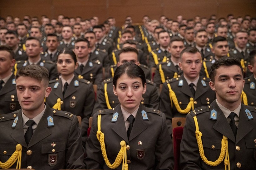 Atatürk'ün Kara Harp Okulu'na girişinin 124. yıl dönümü törenle kutlandı - Resim: 11