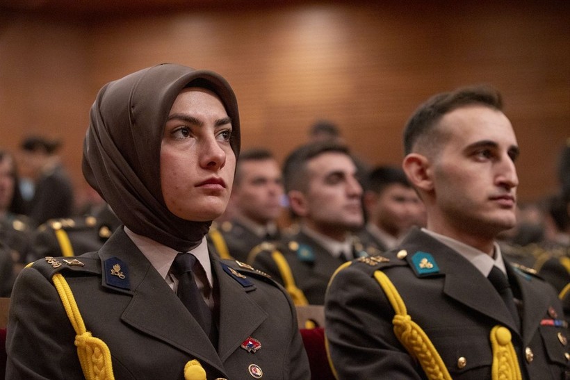 Atatürk'ün Kara Harp Okulu'na girişinin 124. yıl dönümü törenle kutlandı - Resim: 14
