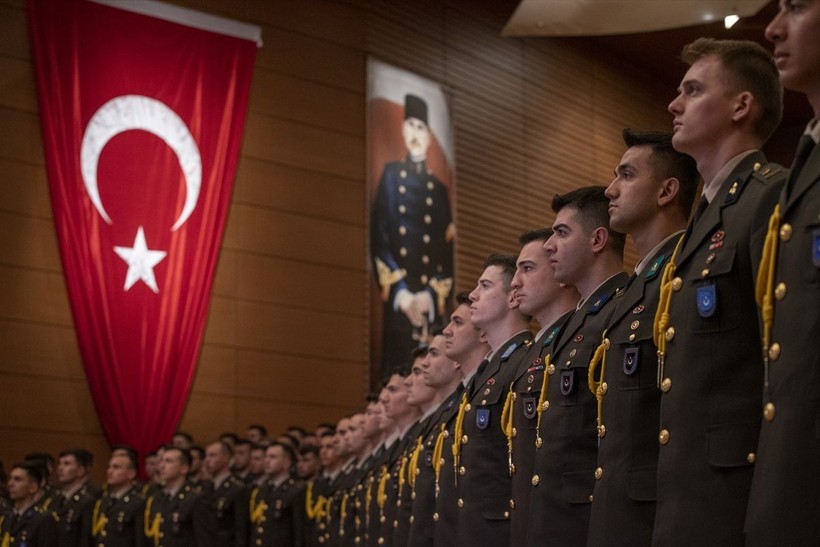Atatürk'ün Kara Harp Okulu'na girişinin 124. yıl dönümü törenle kutlandı - Resim: 15