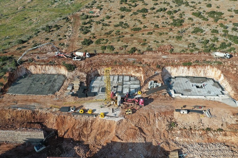Kahramanmaraş merkezli depremlerin ardından Pazarcık'ta konteyner kent ve TOKİ konutlarının yapım çalışmaları sürüyor - Resim: 14