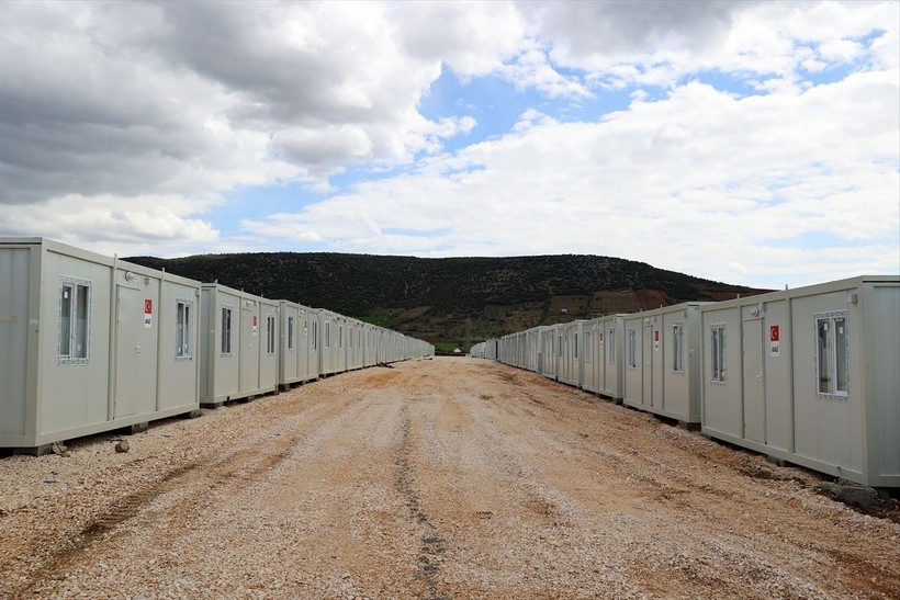 Kahramanmaraş merkezli depremlerin ardından Pazarcık'ta konteyner kent ve TOKİ konutlarının yapım çalışmaları sürüyor - Resim: 18