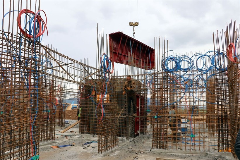 Gaziantep İslahiye'deki deprem konutlarında ilk blok yükseldi - Resim: 12