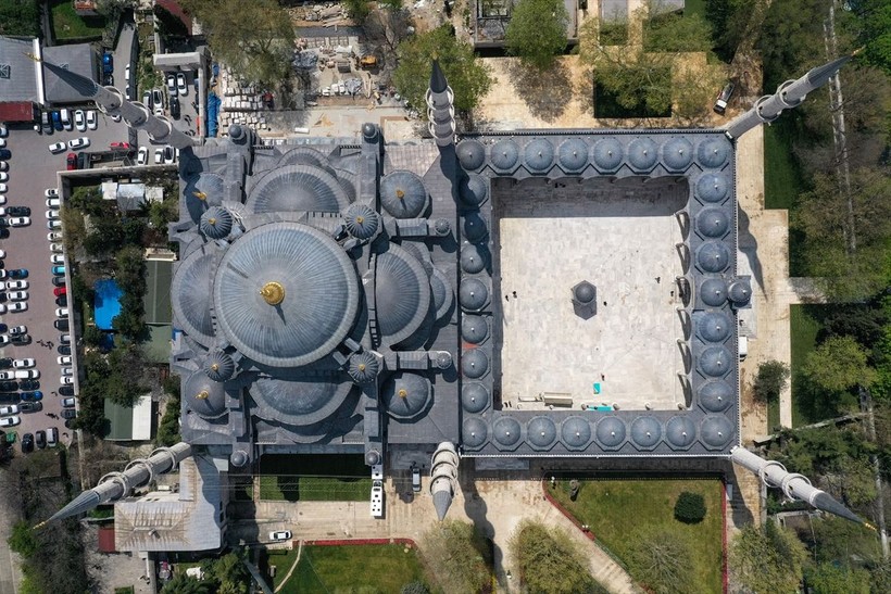 Restorasyonu tamamlanıp yeniden açılan Sultanahmet Camii'nden eşsiz görüntüler - Resim: 14