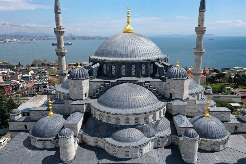 Restorasyonu tamamlanıp yeniden açılan Sultanahmet Camii'nden eşsiz görüntüler - Resim: 21