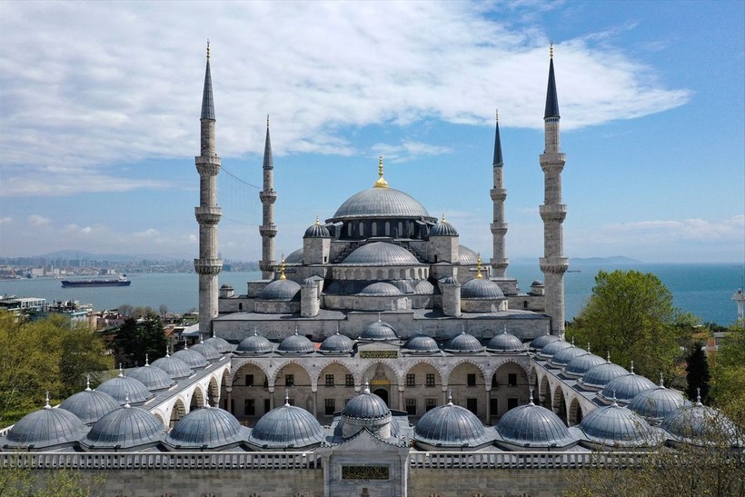 Restorasyonu tamamlanıp yeniden açılan Sultanahmet Camii'nden eşsiz görüntüler - Resim: 24