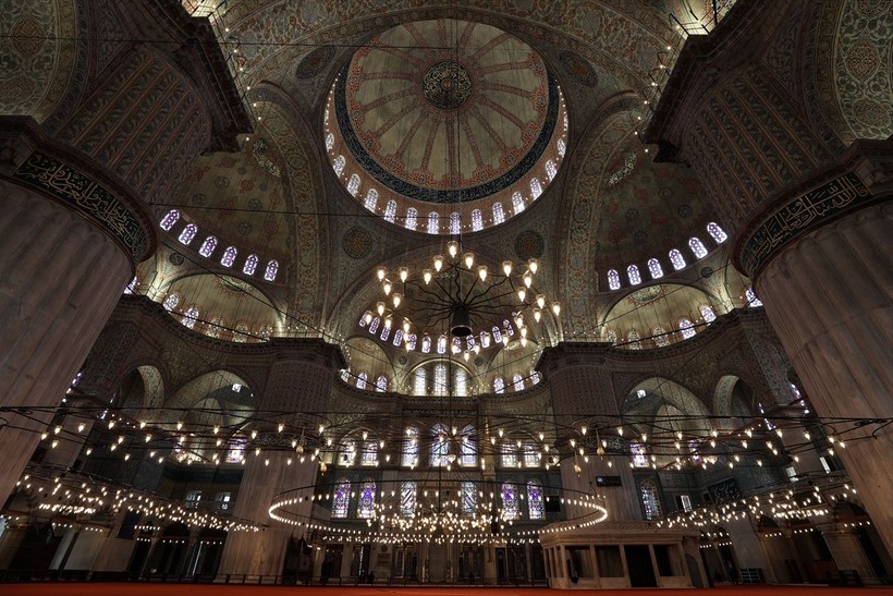 Restorasyonu tamamlanıp yeniden açılan Sultanahmet Camii'nden eşsiz görüntüler - Resim: 37