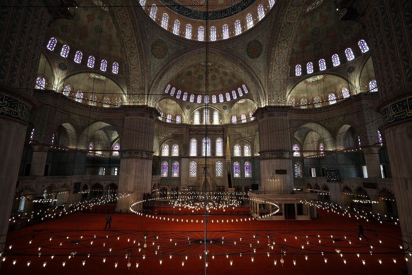 Restorasyonu tamamlanıp yeniden açılan Sultanahmet Camii'nden eşsiz görüntüler - Resim: 39